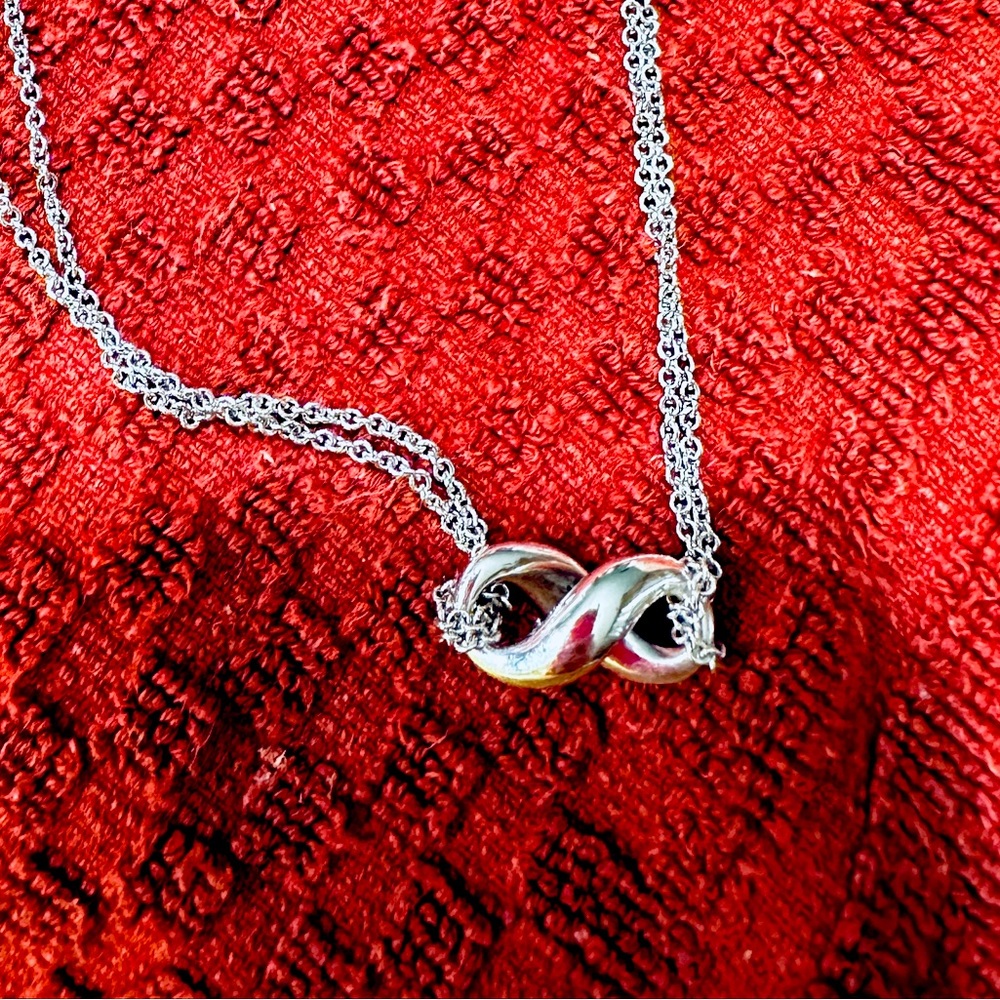 Tiffany & Co. infinity necklace